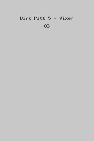 Dirk Pitt 5 - Vixen 03 cover